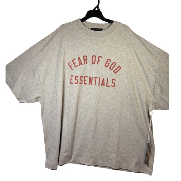 Fear of God ESSENTIALS Other - 2XL Grey New Arc Logo Oversized Tee